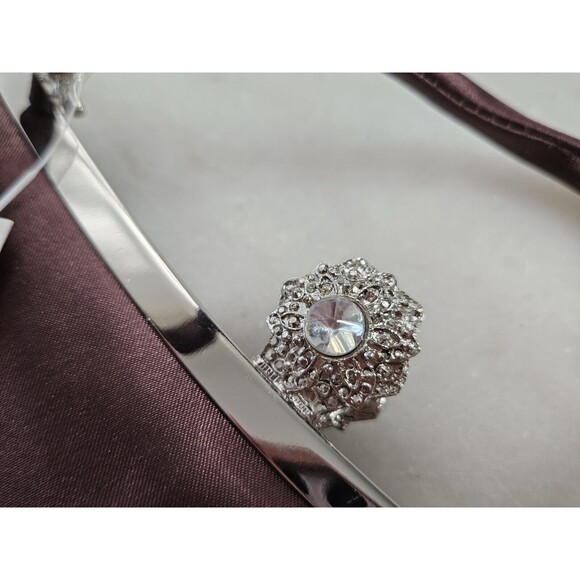 New Women’s Vintage Style "The Look" Clutch Handbag Purse Frame Classic NWT - Picture 4 of 10